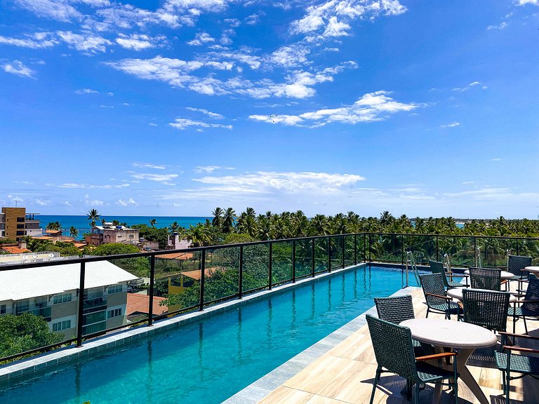 Flat Moderno no Beijupirá Exclusive 104 - Conforto em Porto