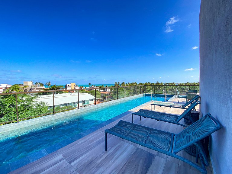 Modern Flat at Beijupirá Exclusive 104 - Comfort in Porto de