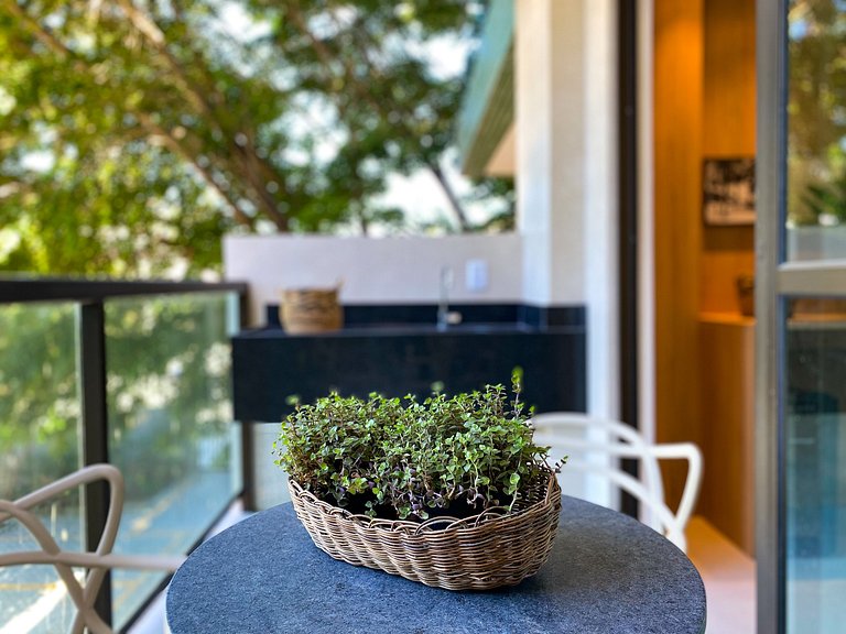 Flat Moderno no Beijupirá Exclusive 104 - Conforto em Porto