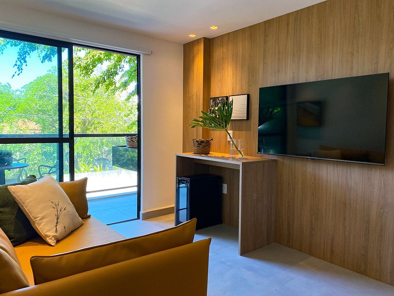 Flat Moderno en Beijupirá Exclusive 104 - Conforto en Porto