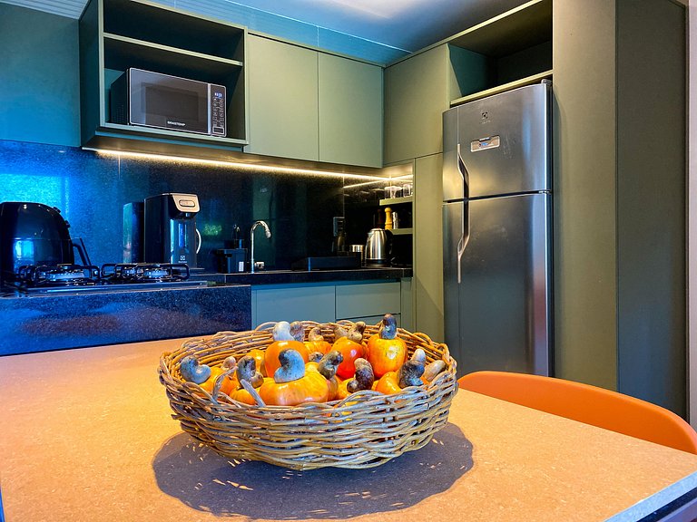 Modern Flat at Beijupirá Exclusive 104 - Comfort in Porto de