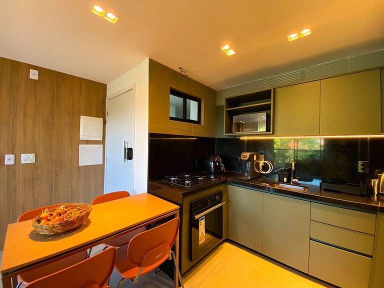 Flat Moderno no Beijupirá Exclusive 104 - Conforto em Porto