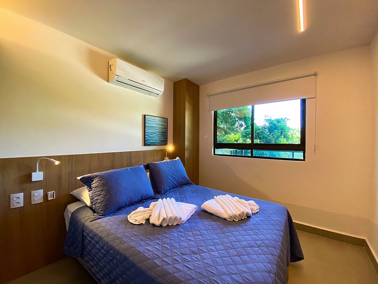 Flat Moderno no Beijupirá Exclusive 104 - Conforto em Porto