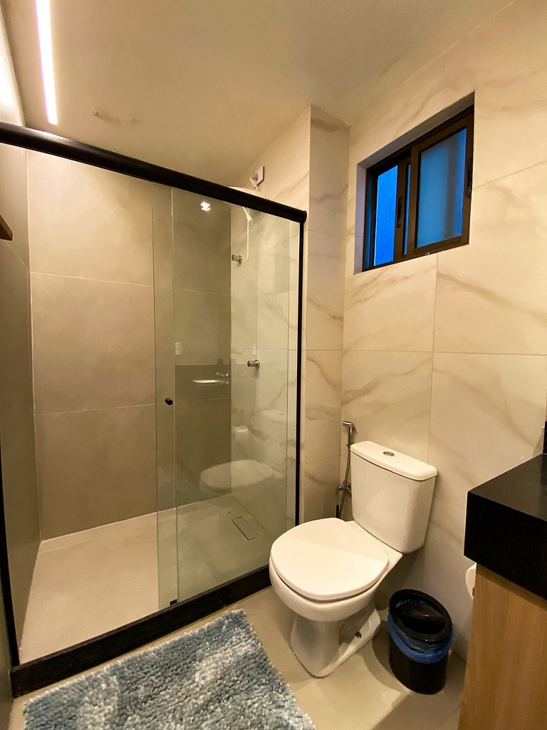 Flat Moderno no Beijupirá Exclusive 104 - Conforto em Porto